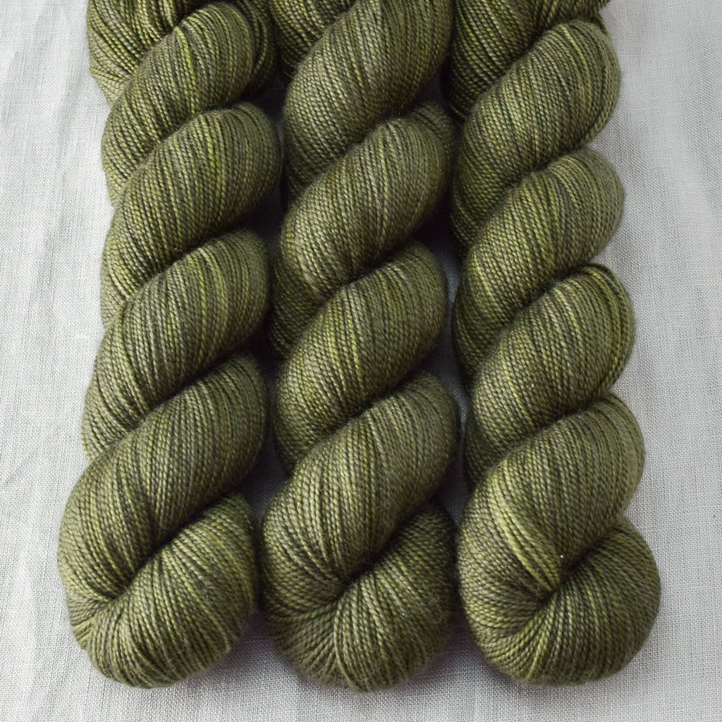 Dark Cetus - Miss Babs Yummy 2-Ply superwash Merino wool yarn