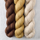 Dark Chocolate, Hayrick, Seal Point - Miss Babs Yummy 2-Ply Trio