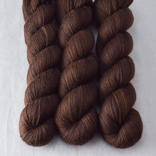 Dark Chocolate Partial Skeins - Miss Babs Katahdin yarn