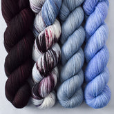 Dark Fury, Inlet, Magic Elixir, Morticia - Miss Babs Yummy 2-Ply and Estrellita Quartet
