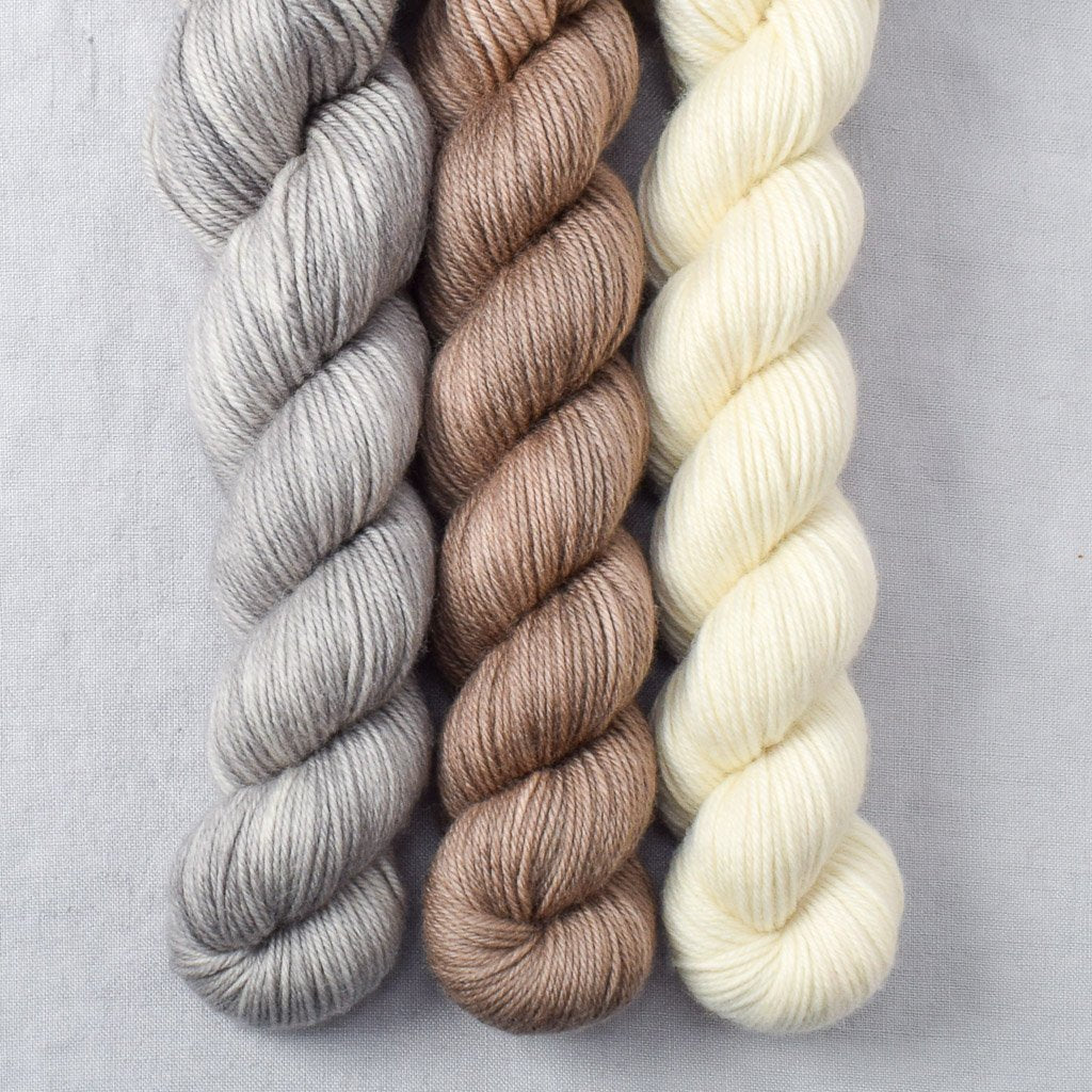 Dark Parchment, Fleur de Sel, Naked - Miss Babs Yowza Mini Trio