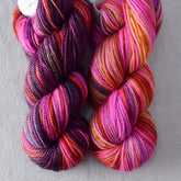 Deep Sea Jellyfish - Miss Babs Yummy 2-Ply Toes superwash Merino wool yarn
