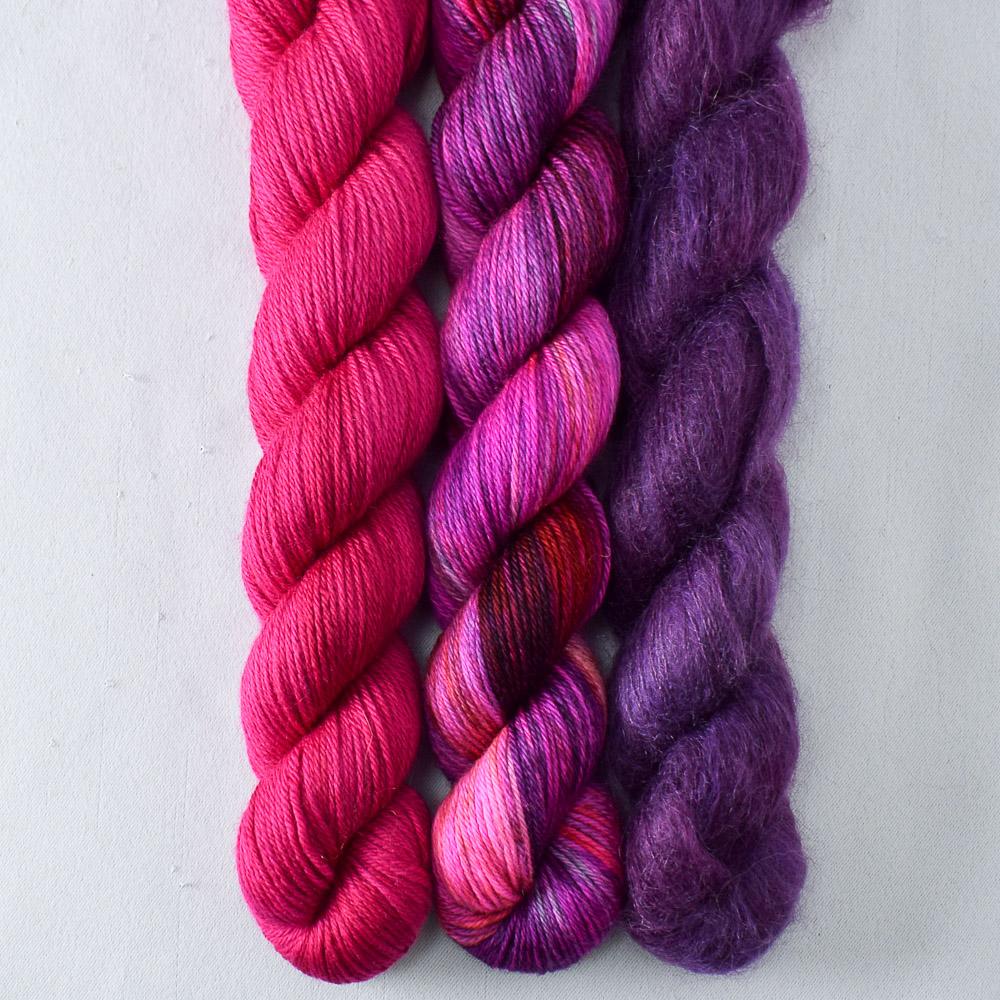 Deep Sea Jellyfish, Floyd, Sangria - Miss Babs Pillowy Cowl Set