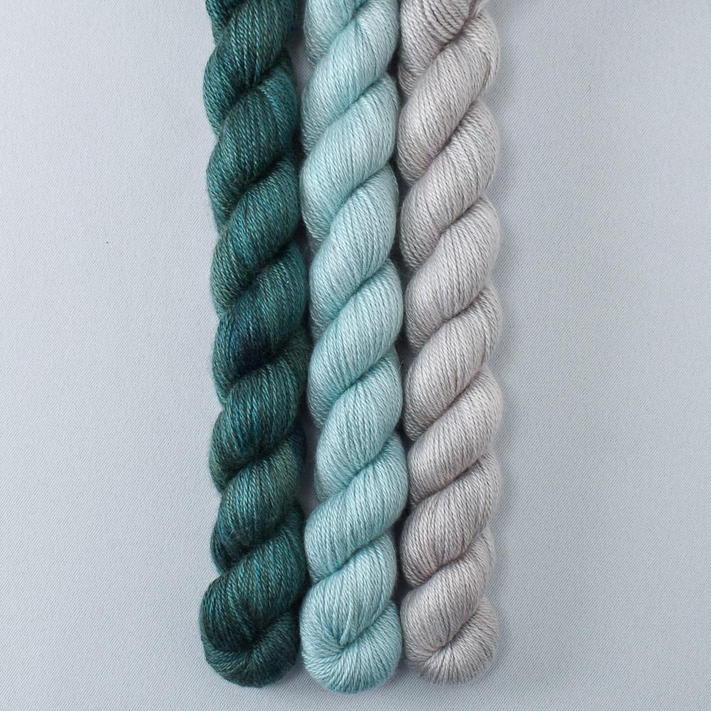 Deer Moss, Dunk, Lace Murex - Miss Babs Sojourn Cowl Set