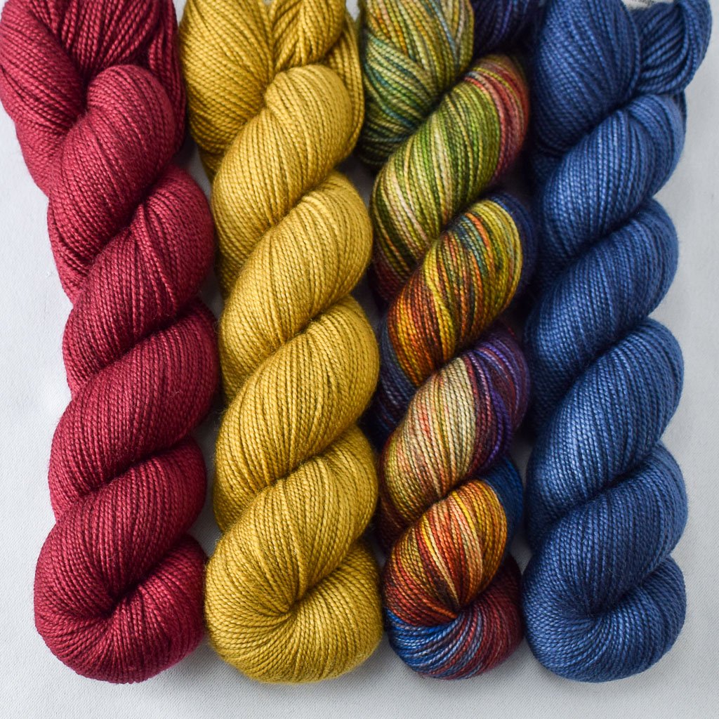 Denim, Berlin, Box Turtle, Catherine - Miss Babs Yummy 2-Ply Quartet