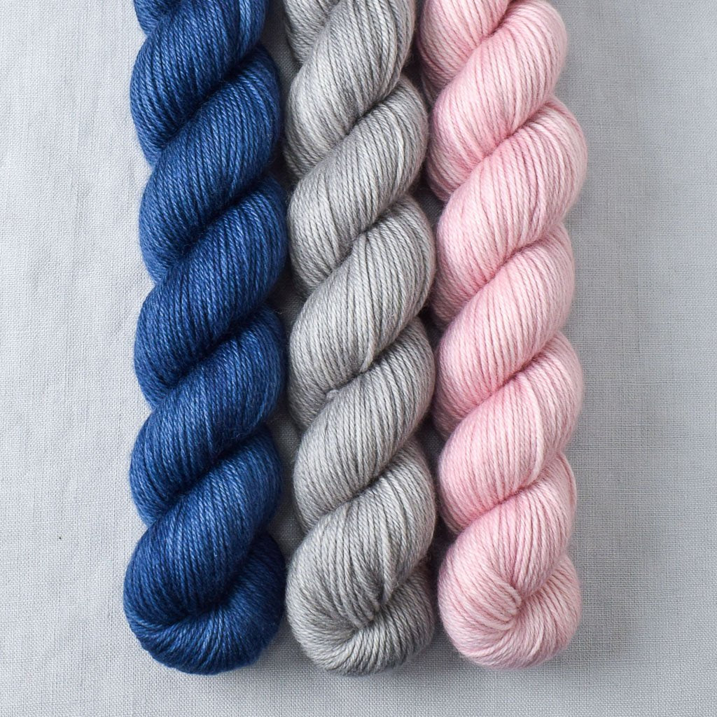 Denim, Oyster, Sugar - Miss Babs Yowza Mini Trio