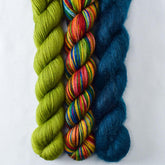 Dragon Claw, Funny Papers, River Severn - Miss Babs Pillowy Cowl Set