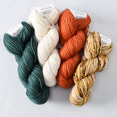 Dunk, Snowdrift, Cedar, and Rangeland - Miss Babs Snow Matter What Set