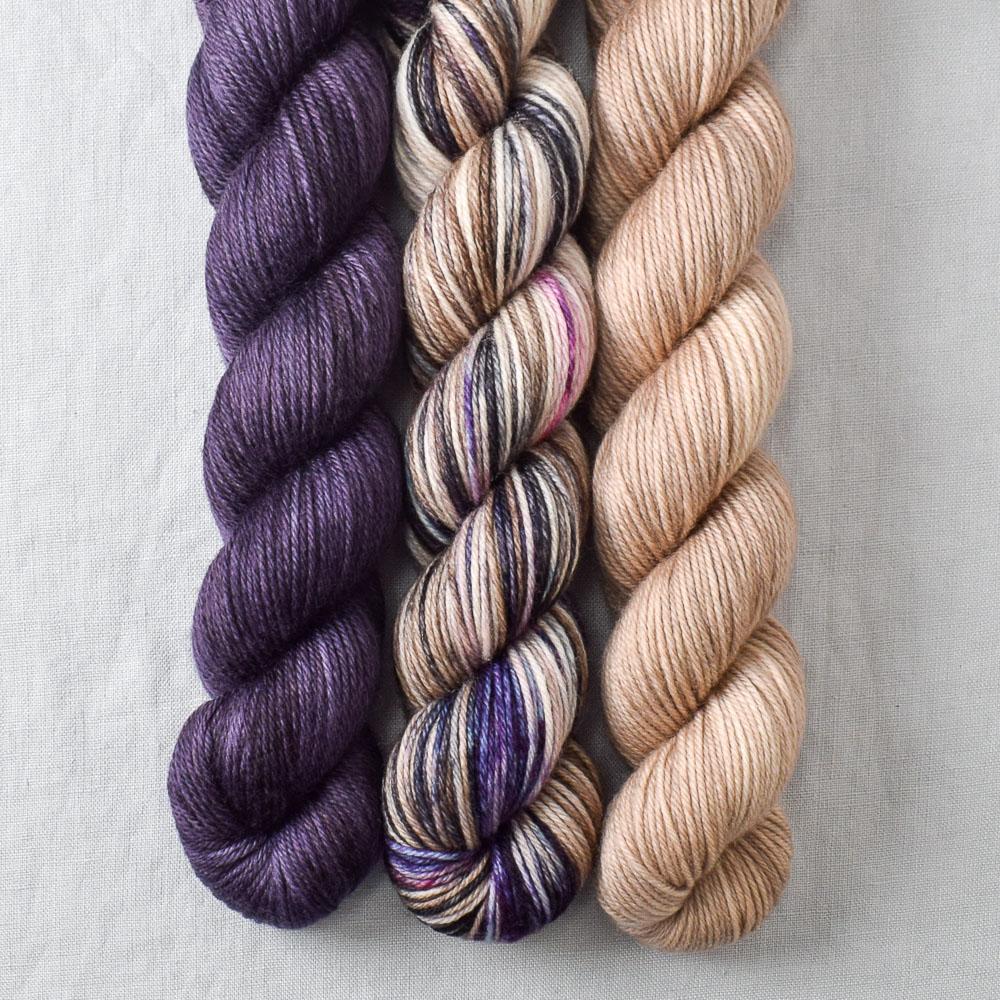 Dusk, Parchment, Surpriza - Miss Babs Yowza Mini Trio