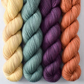 Earthenware, Mount Kootaloo, Sandy Cove, Tulipa - Miss Babs Yummy 2-Ply Quartet