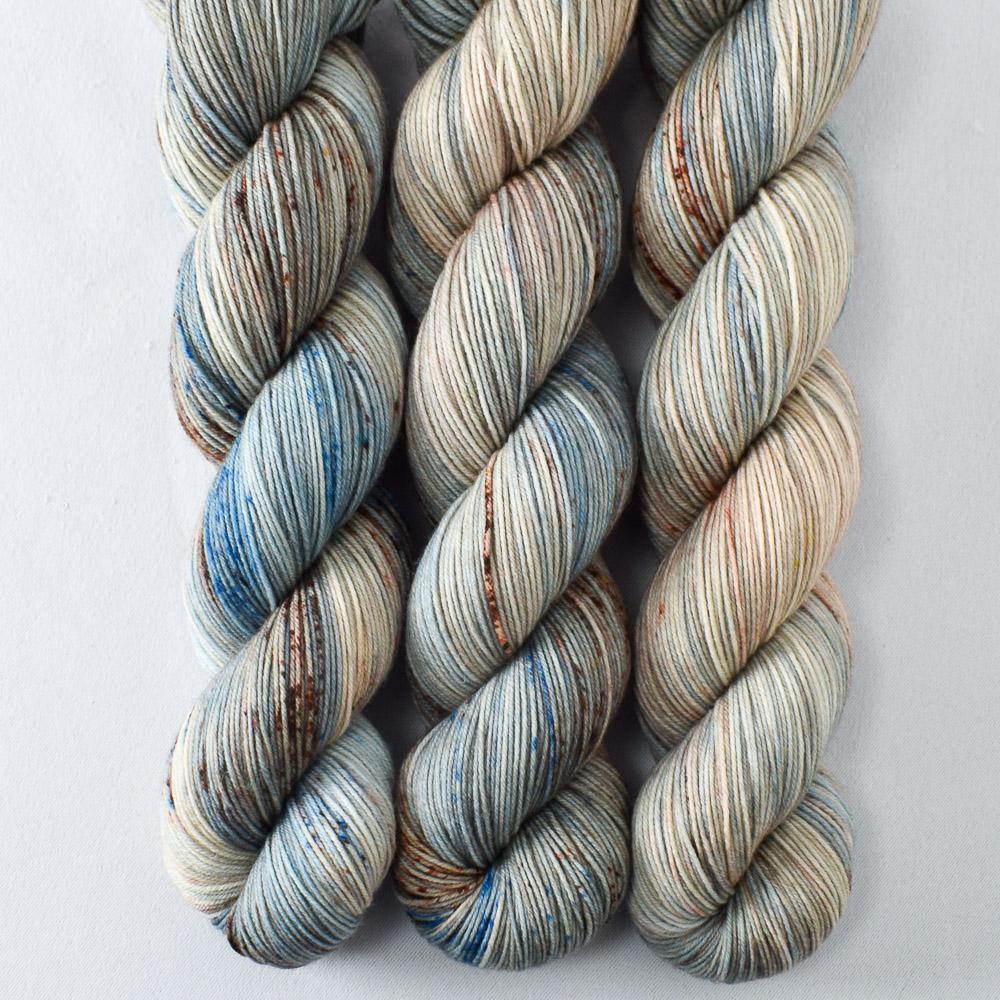 Eastern Bluebird - Miss Babs Putnam Merino wool and nylon sock yarn