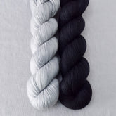Ebony, Quicksilver - Miss Babs 2-Ply Duo