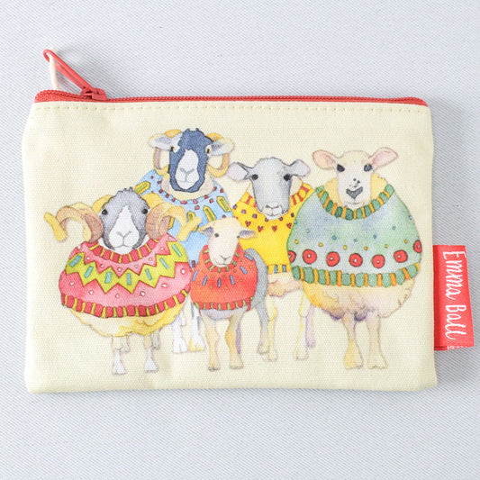 Emma Ball Sheep in Sweaters Purse - Miss Babs Notions