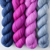Ergosphere, Navy, Stonewashed, Sweet Gum - Miss Babs Yummy 2-Ply Quartet