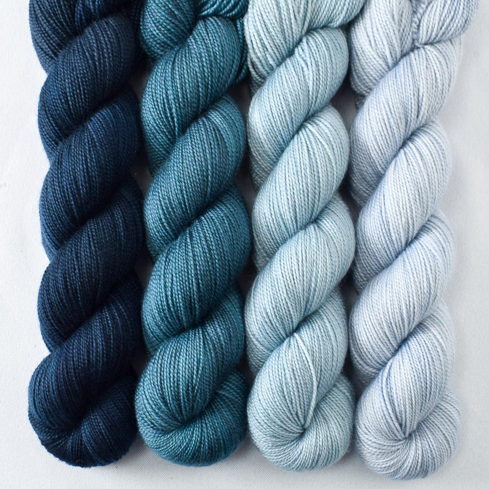 Eternity, Faded, Flounce, Suspense - Miss Babs Yummy 2-Ply Quartet