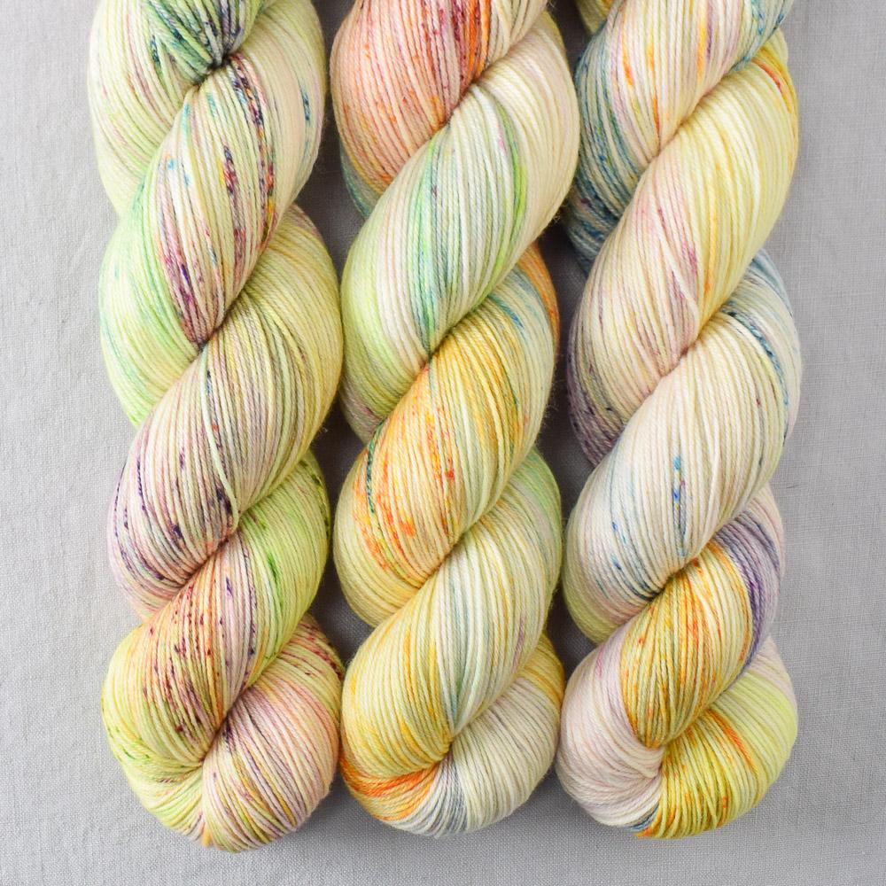 Exuberance - Miss Babs Tarte wool blend sock yarn