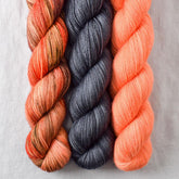 Favorite Boots, Pewter, Spicy Papaya - Miss Babs Yummy 2-Ply Trio