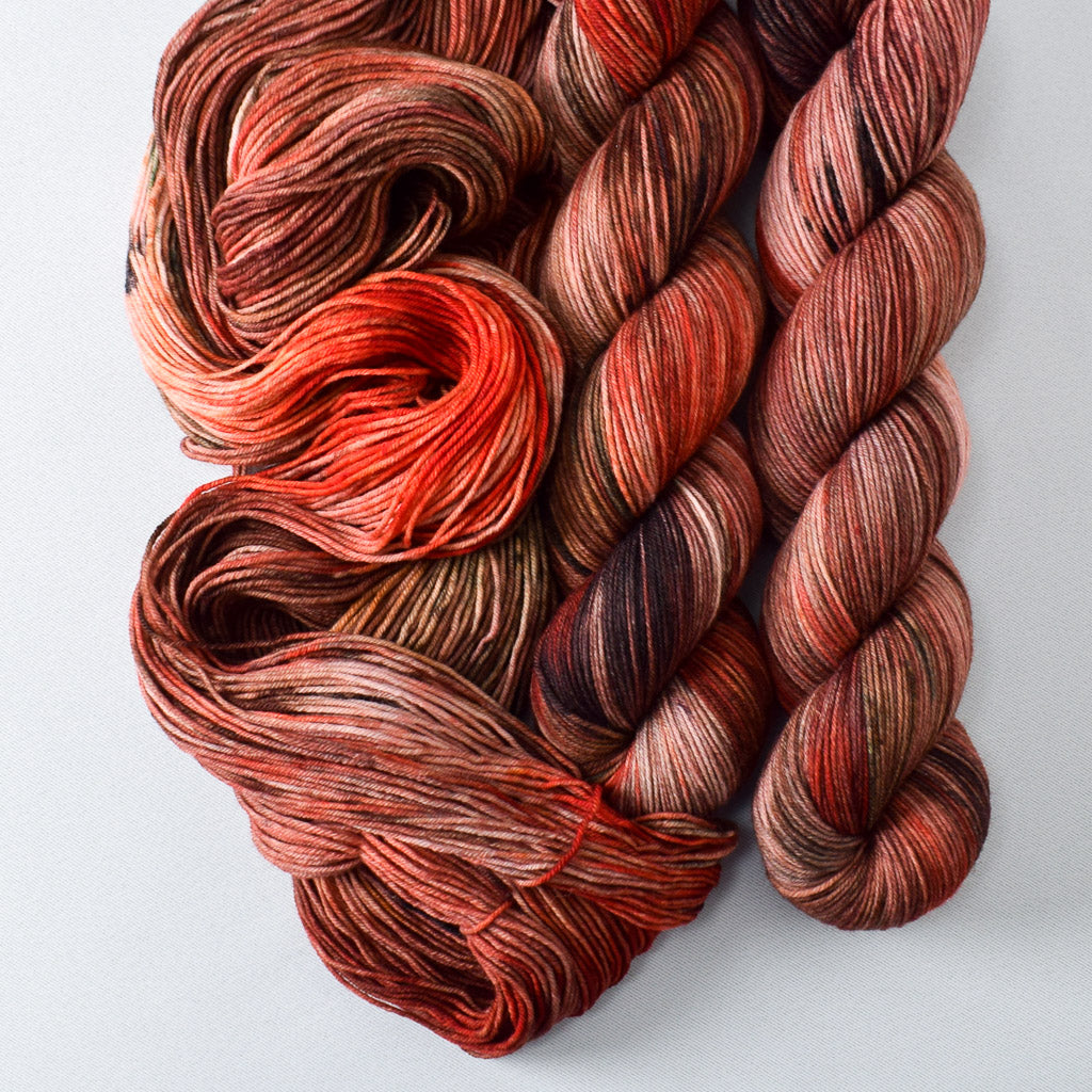 Favorite Boots - Miss Babs Putnam Merino wool and nylon sock yarn