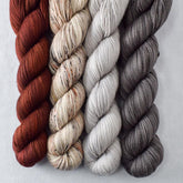 Fleur de Sel, Markab, Rock Sparrow, Russet - Miss Babs Yummy 2-Ply Quartet