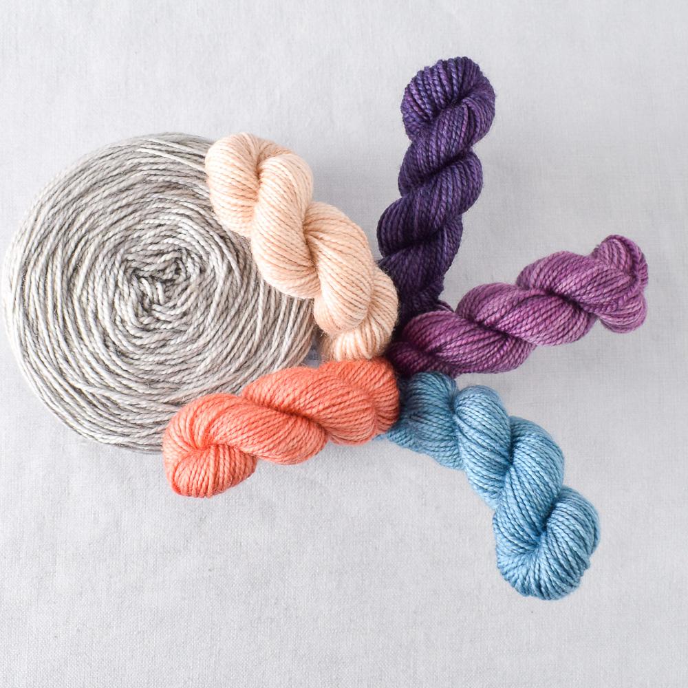 Fleur de Sel with Atik, Bullfinch, Fig, Muslin, and Muscadine Grapes - Miss Babs Leftie Set