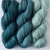 Floral Fade Set: Blackwatch, Beryl, Coconut Bay - Miss Babs Toe Trio