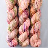 Flower Boxes - Miss Babs Killington wool and silk blend yarn