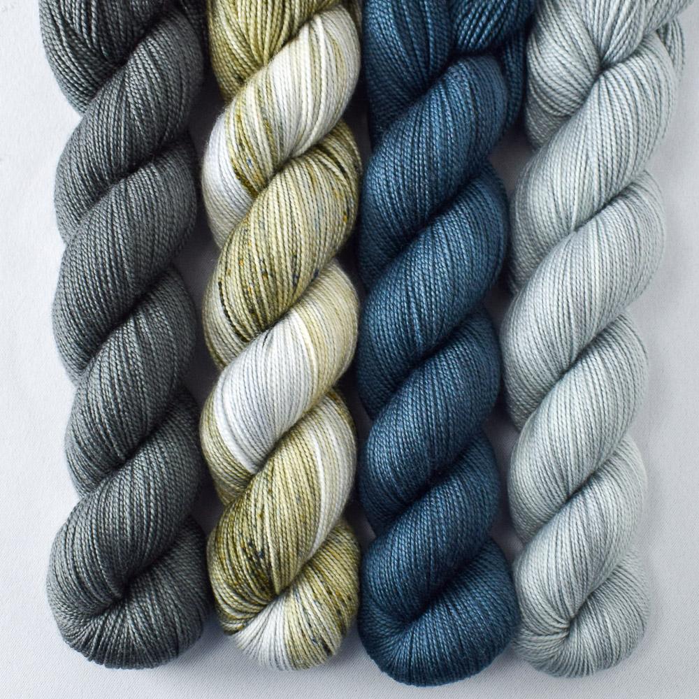 Fogbound, Migration, Mamaku, Spiny - Miss Babs Yummy 2-Ply Quartet