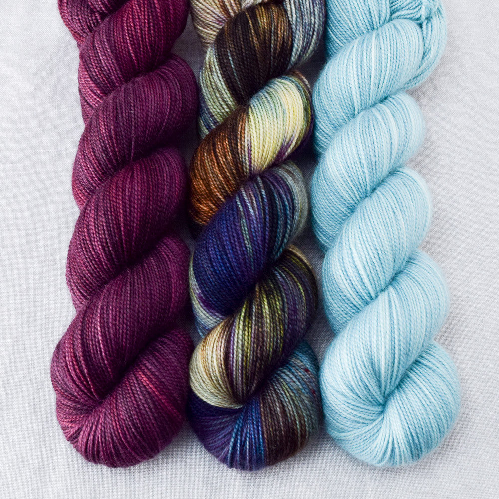 Forever, Outstanding, Plum - Miss Babs Yummy 2-Ply Trio