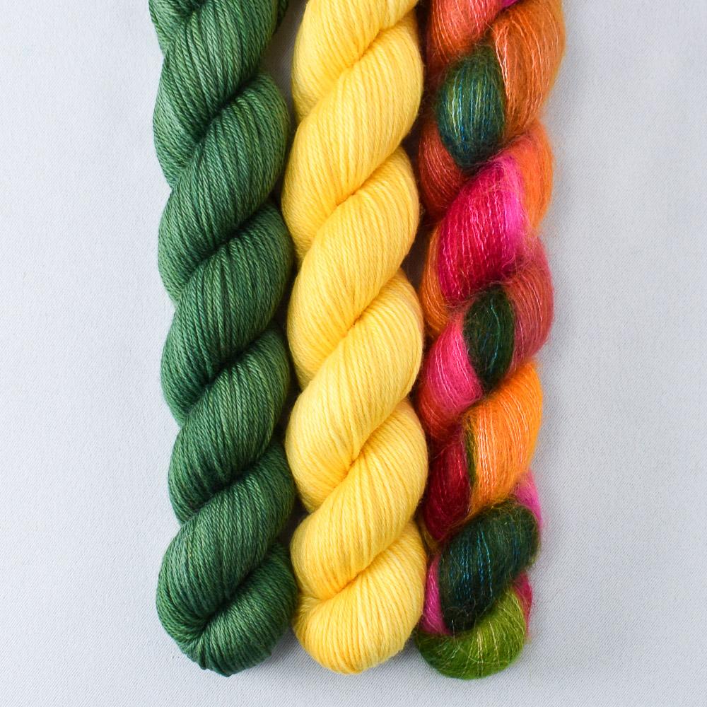 Fraser, Mad Hatter, Sunny - Miss Babs Pillowy Cowl Set