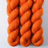 French Marigold - Miss Babs Yummy 2-Ply superwash Merino wool yarn