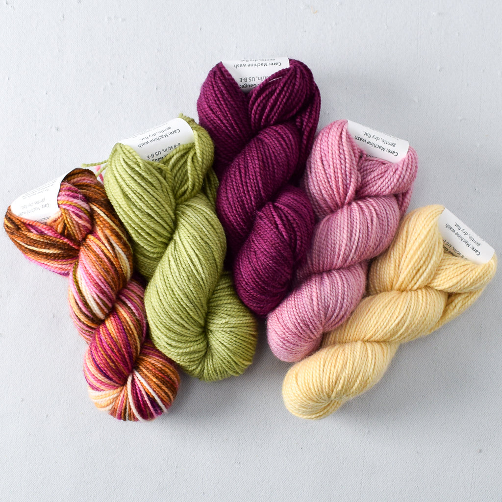Garden Party, Snakehead, Bougainvillea, Aludra, Wheaten - Miss Babs Gnome-Made Gifts Set