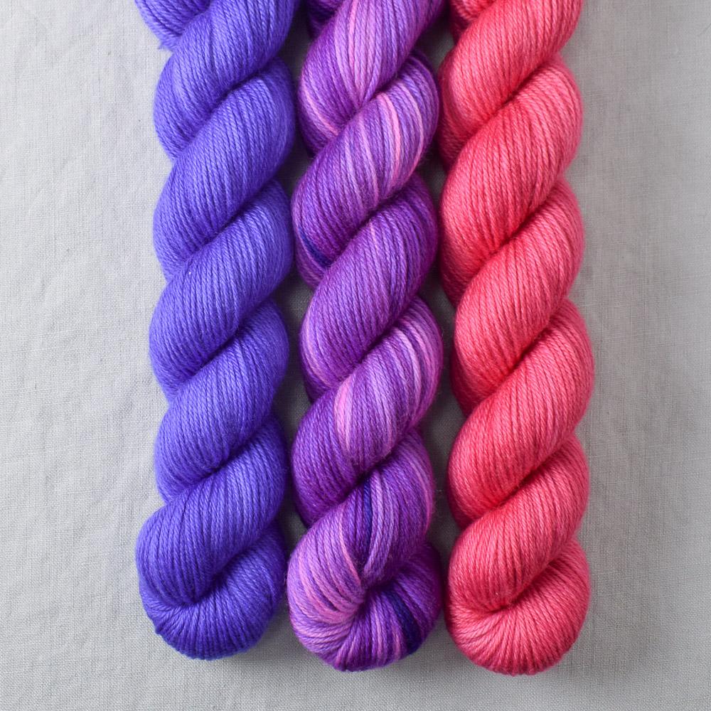 Gentian, Violaceous, Sweet Pea - Miss Babs Yowza Mini Trio