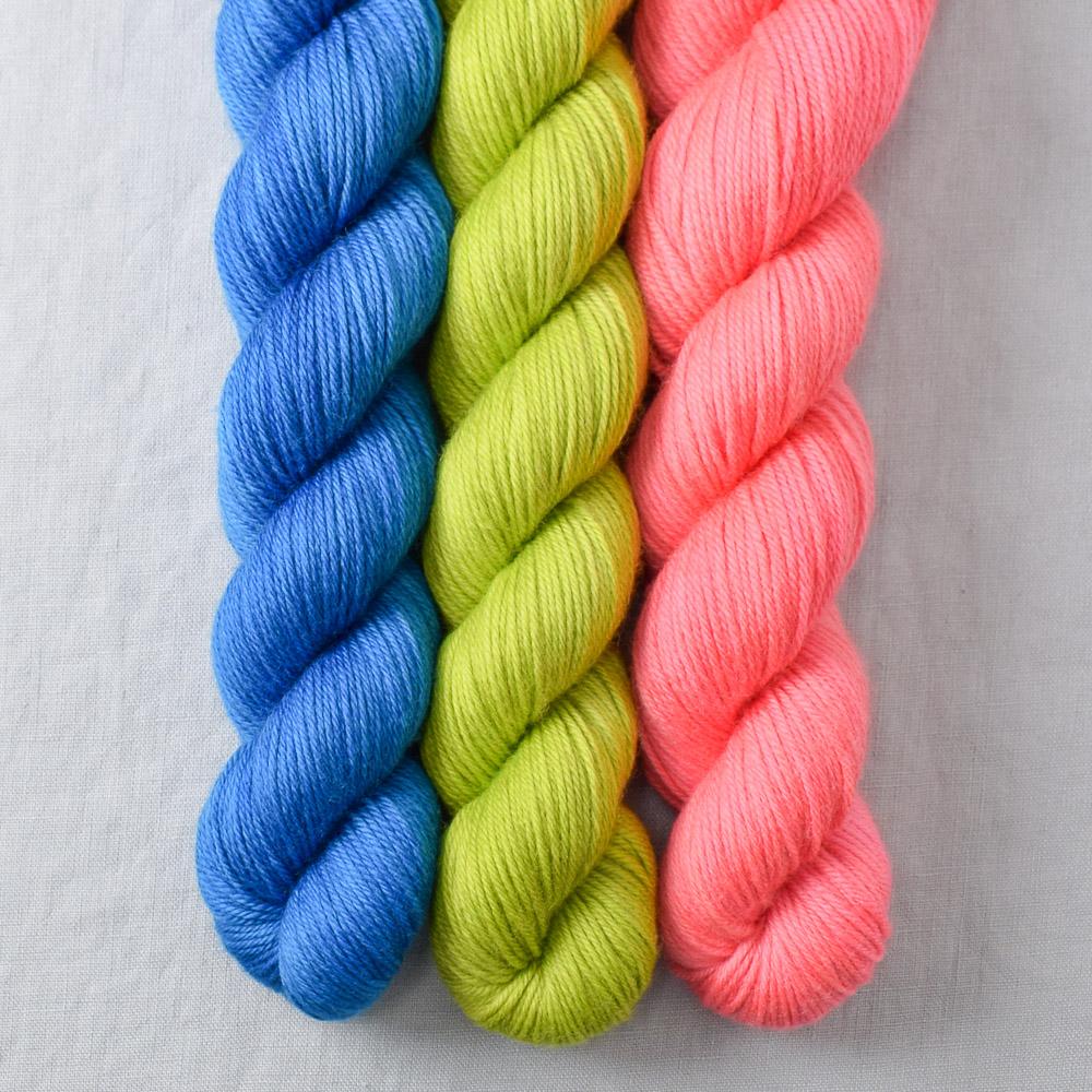 Ghoulish, Mediterranean, Pink Grapefruit - Miss Babs Yowza Mini Trio