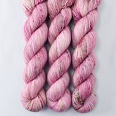 Gibson Girl - Miss Babs Estrellita fingering weight superwash merino and Lurex yarn