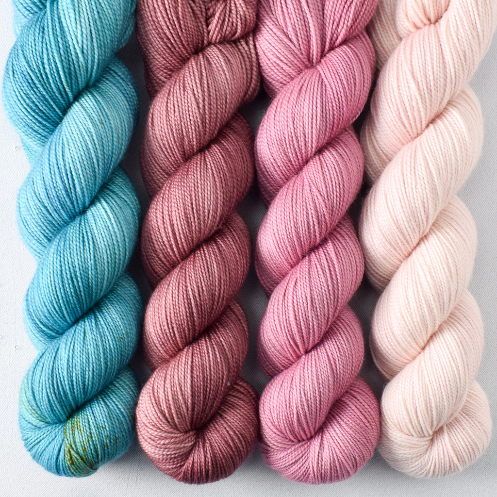 Glow, Magnum, River Dance, Sugar - Miss Babs Yummy 2-Ply Quartet