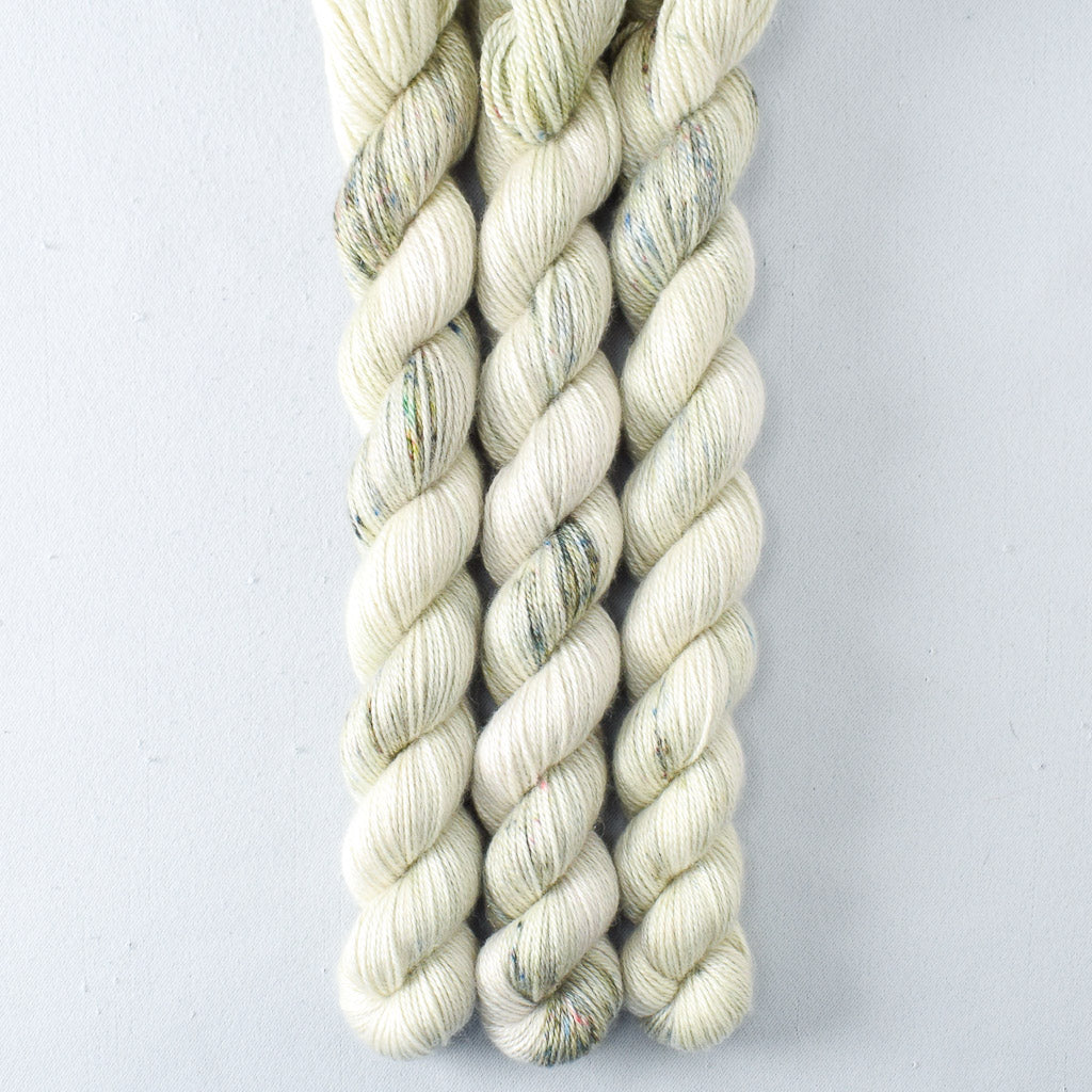 Green Eyed Monster - Miss Babs Sojourn cashmere and silk yarn