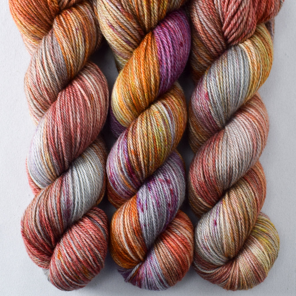 Harvest Plenty - Miss Babs Killington wool and silk blend yarn