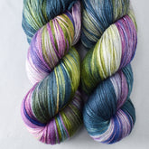 Hillside Lupine - Miss Babs Big Silk wool and silk blend yarn
