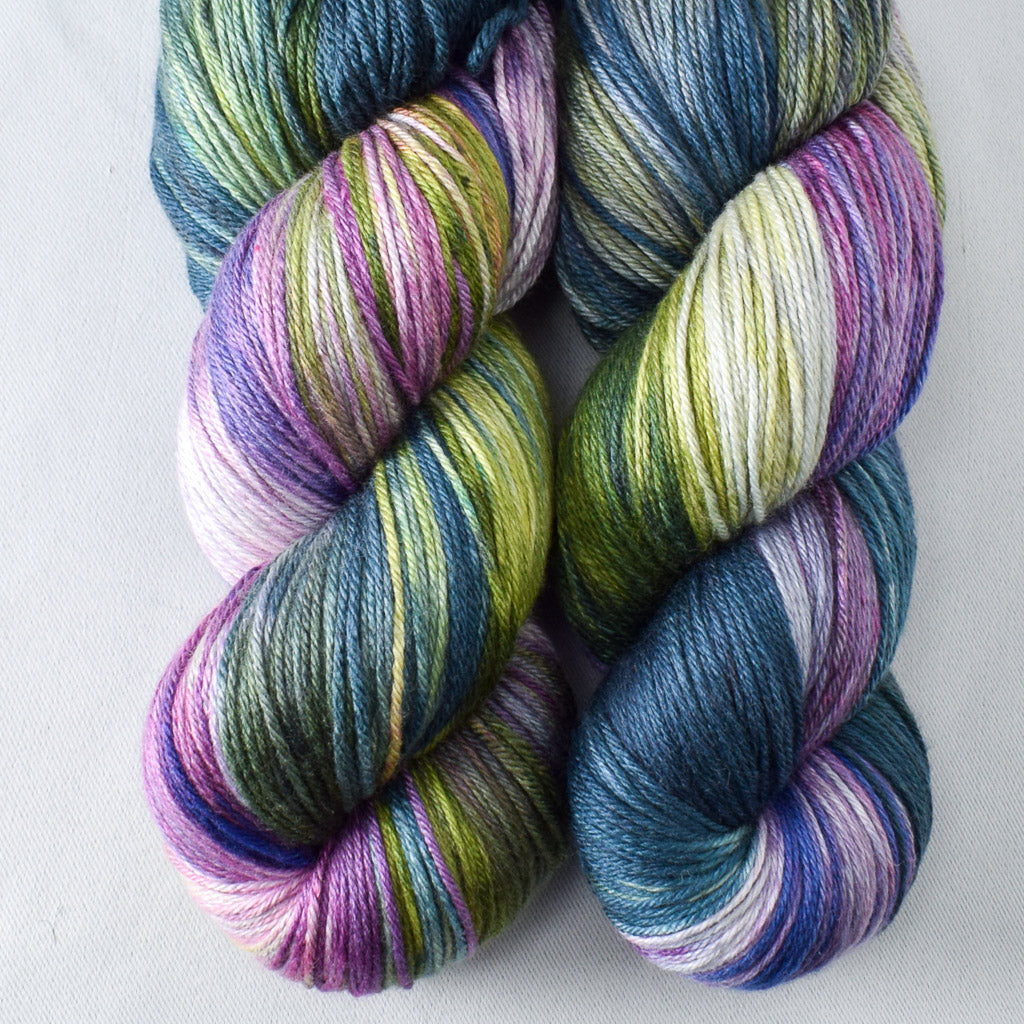 Hillside Lupine - Miss Babs Big Silk wool and silk blend yarn