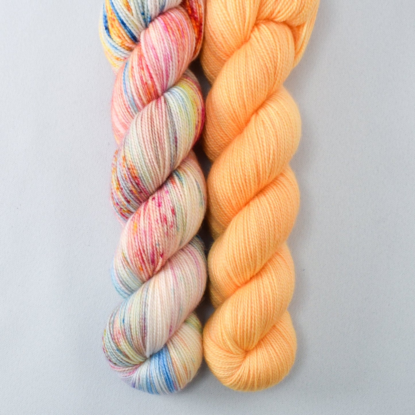 Hitchhiker's Birthday, Kumquat - Miss Babs 2-Ply Duo