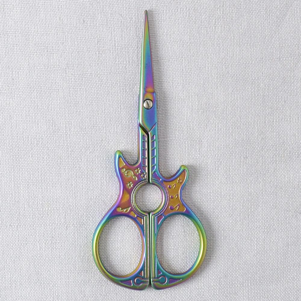 HiyaHiya Rainbow Scissors - Guitar - Miss Babs Notions