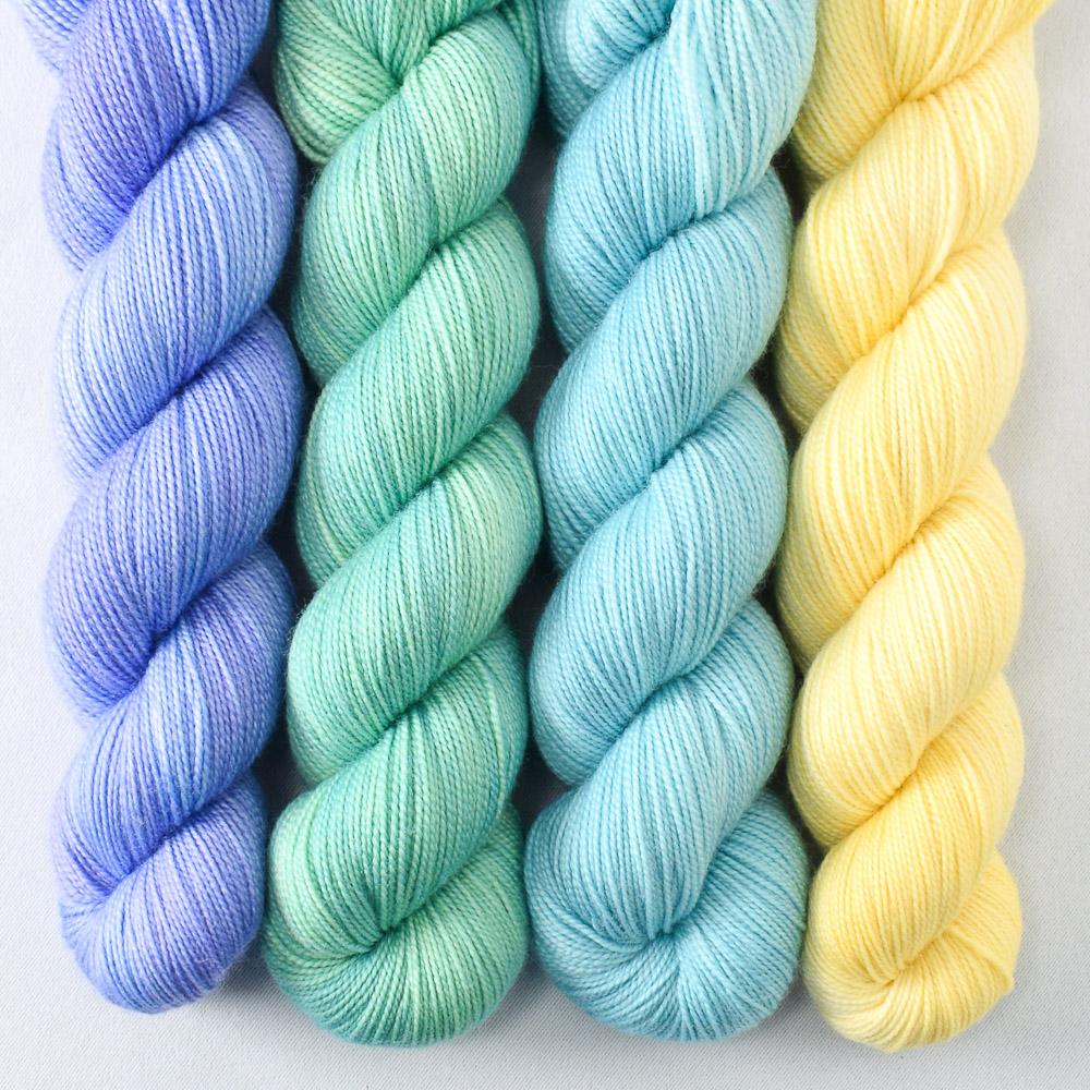 Hyperbole, Magic Elixir, Mindful, Walking on Sunshine - Miss Babs Yummy 2-Ply Quartet