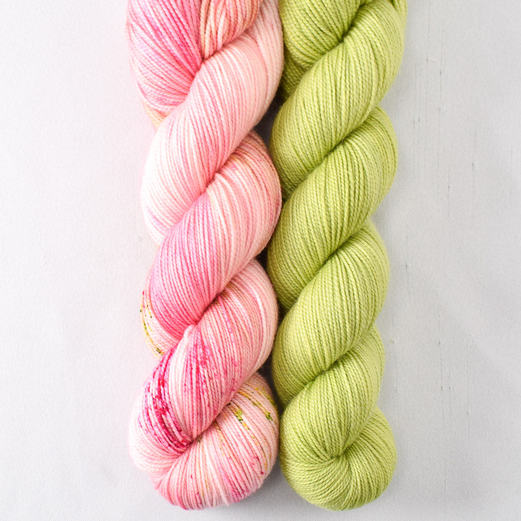 Iantha, Mellow Apricot - Miss Babs 2-Ply Duo