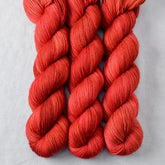 Ignite the Fire - Miss Babs Yummy 2-Ply superwash Merino wool yarn