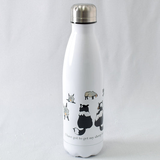 I Have Got to Get My Sheep Together Stainless Steel Water Bottle - Miss Babs Notions