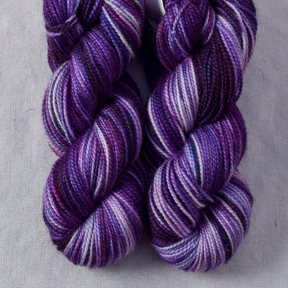Irises - Miss Babs Yummy 2-Ply Toes superwash Merino wool yarn