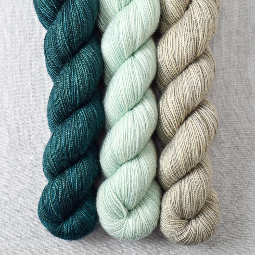 Kernel,Seafoam, Topaz - Miss Babs Yummy 2-Ply Trio
