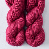 Knock Out Rose - Miss Babs Yummy 2-Ply Toes superwash Merino wool yarn
