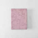 Small Handmade Journal with Lavender Textured Cover