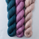 Lepidolite, Suspense, Together - Miss Babs Yummy 2-Ply Trio